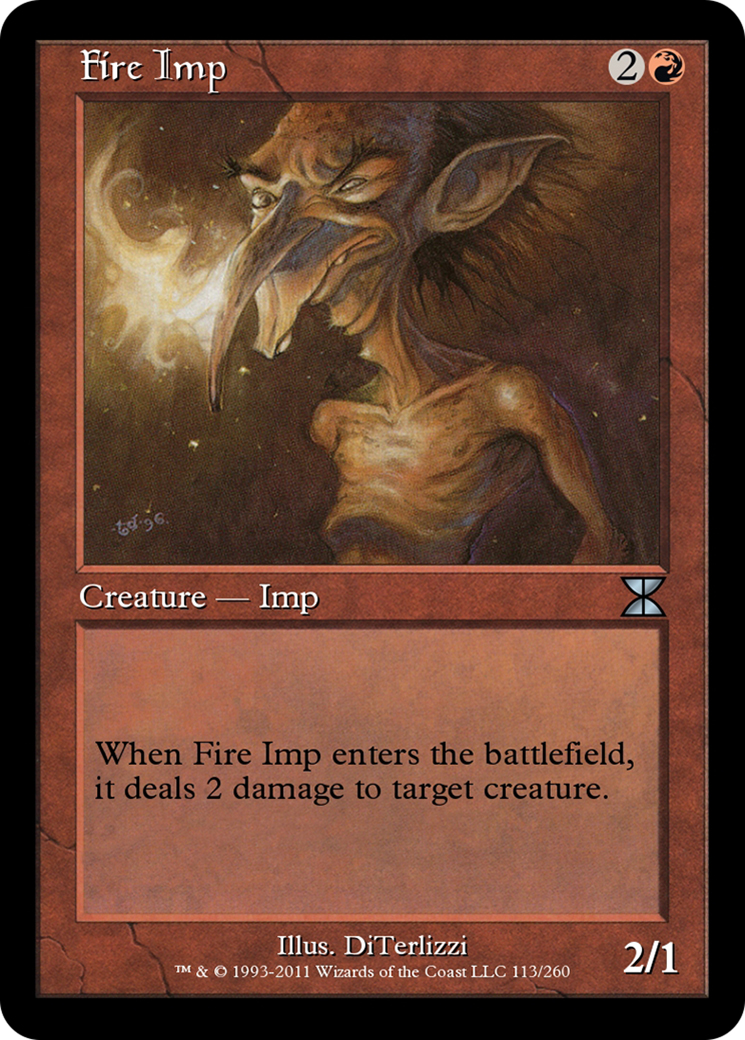 Fire Imp (ME4-113) - Masters Edition IV Foil