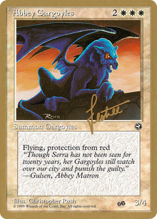Abbey Gargoyles - 1996 Bertrand Lestree (HML) (SB) (WCD-) - Pro Tour Collector Set