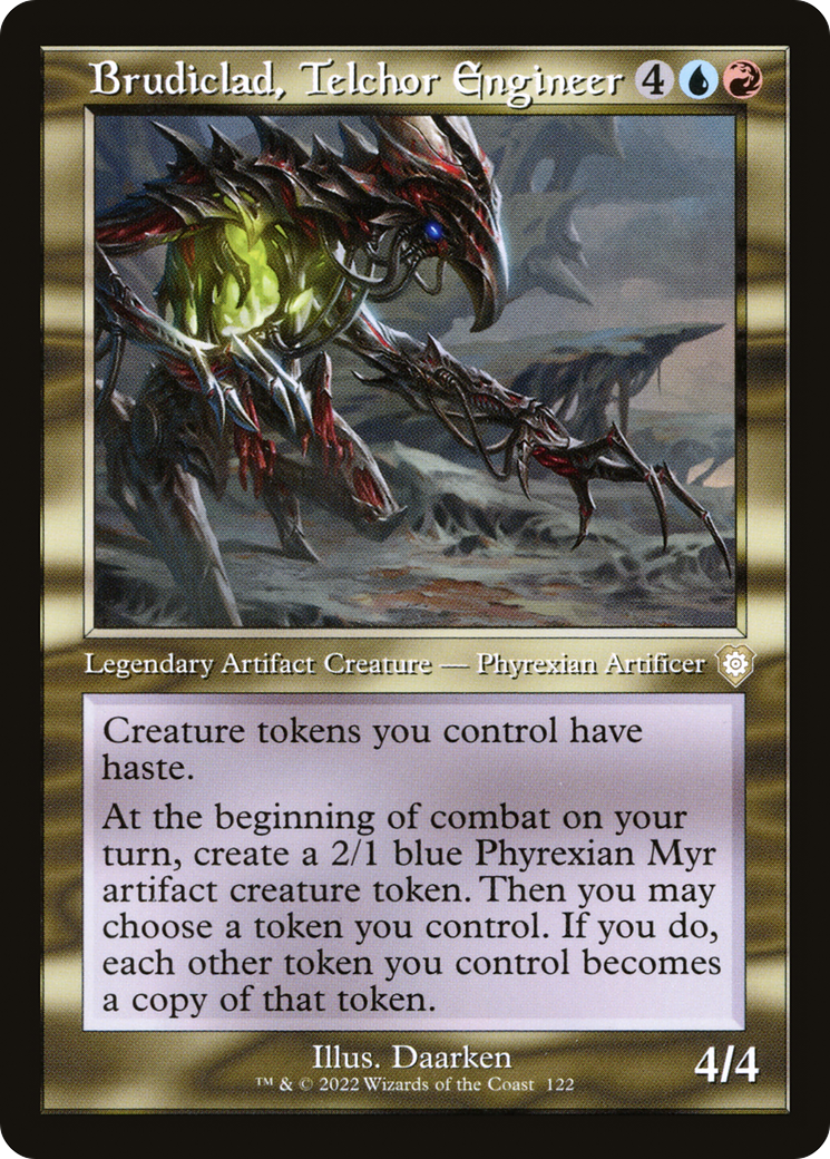 Brudiclad, Telchor Engineer⁣ - Commander: The Brothers' War⁣ (Rare)⁣ [122]