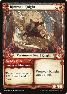 Rimrock Knight (Showcase) (ELD-294) - Throne of Eldraine: (Showcase)