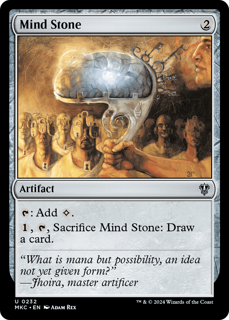 Mind Stone⁣ - Commander: Murders at Karlov Manor⁣ (Uncommon)⁣ [232]