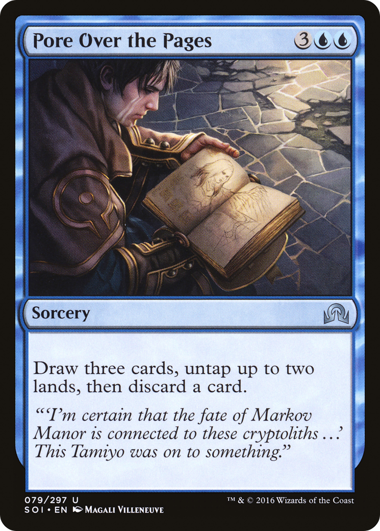 Pore Over the Pages (SOI-079) - Shadows over Innistrad