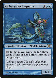 Ambassador Laquatus (10E-065) - Tenth Edition Foil