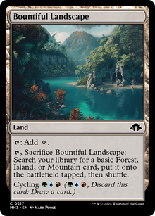 Bountiful Landscape⁣ - Modern Horizons 3⁣ (Common)⁣ [217]