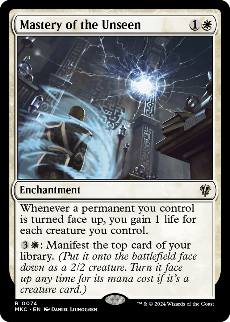 Mastery of the Unseen⁣ - Commander: Murders at Karlov Manor⁣ (Rare)⁣ [74]