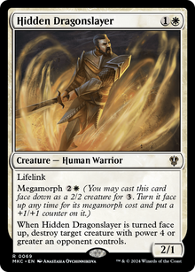Hidden Dragonslayer⁣ - Commander: Murders at Karlov Manor⁣ (Rare)⁣ [69]