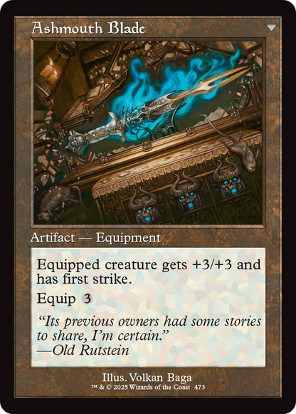 Neglected Heirloom // Ashmouth Blade (INR-473) - Innistrad Remastered Foil