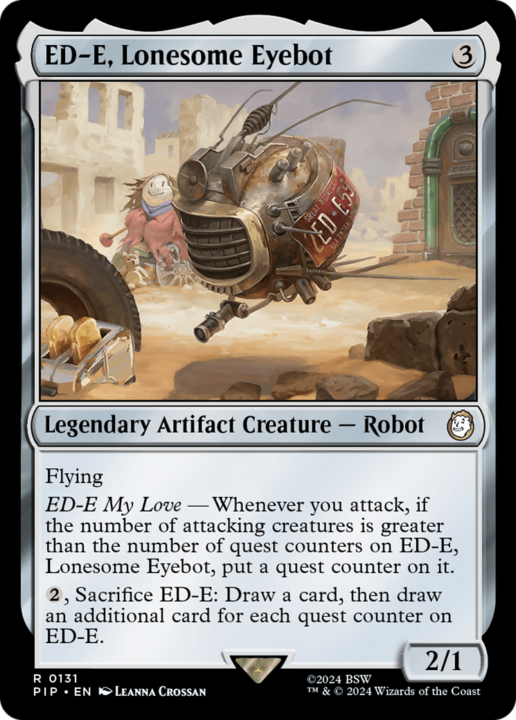 ED-E, Lonesome Eyebot⁣ - Universes Beyond: Fallout⁣ (Rare)⁣ [131]