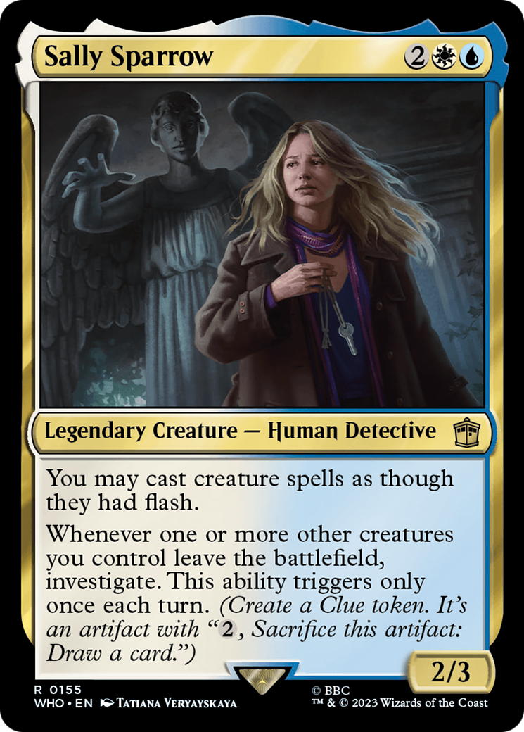 Sally Sparrow⁣ - Universes Beyond: Doctor Who⁣ (Rare)⁣ [155]