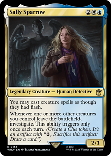 Sally Sparrow⁣ - Universes Beyond: Doctor Who⁣ (Rare)⁣ [155]