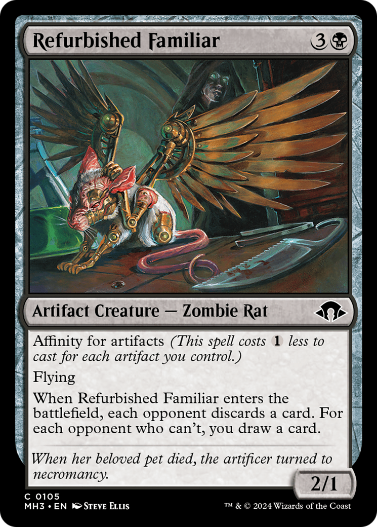 Refurbished Familiar⁣ - Modern Horizons 3⁣ (Common)⁣ [105]