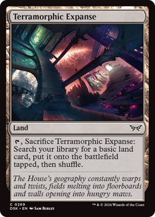 Terramorphic Expanse⁣ - Duskmourn: House of Horror⁣ (Common)⁣ [269]