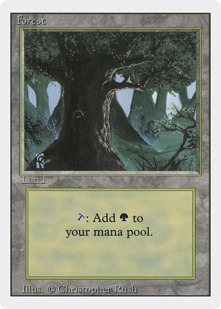 Forest (C) (3ED-285) - Revised Edition