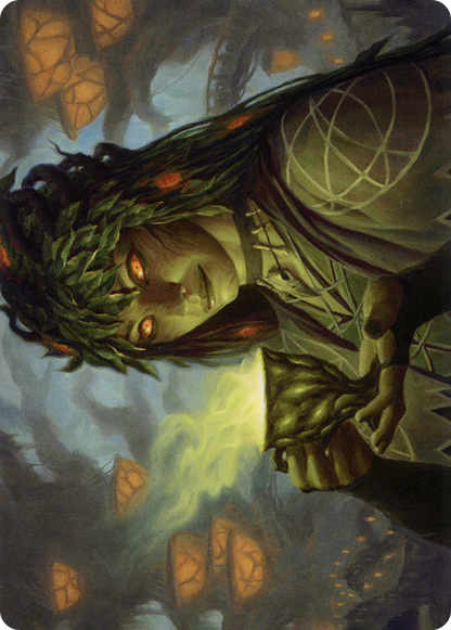 Dina, Soul Steeper // Dina, Soul Steeper (ASTX-023) - Strixhaven Art Series (Borderless) Foil