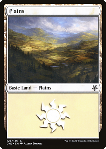 Plains (V.2)⁣ - Game Night: Free For All⁣ (Land)⁣ [123]