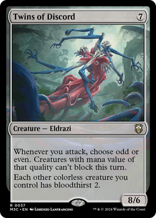 Twins of Discord⁣ - Commander: Modern Horizons 3⁣ (Rare)⁣ [37]