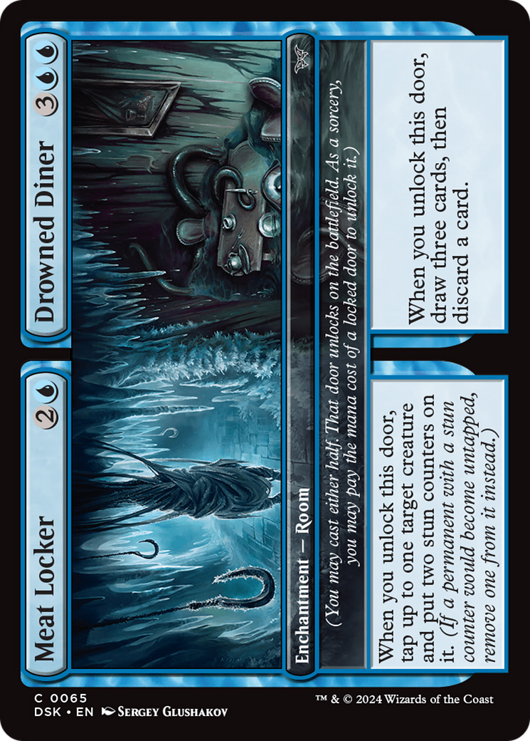 Meat Locker // Drowned Diner⁣ - Duskmourn: House of Horror⁣ (Common)⁣ [65]