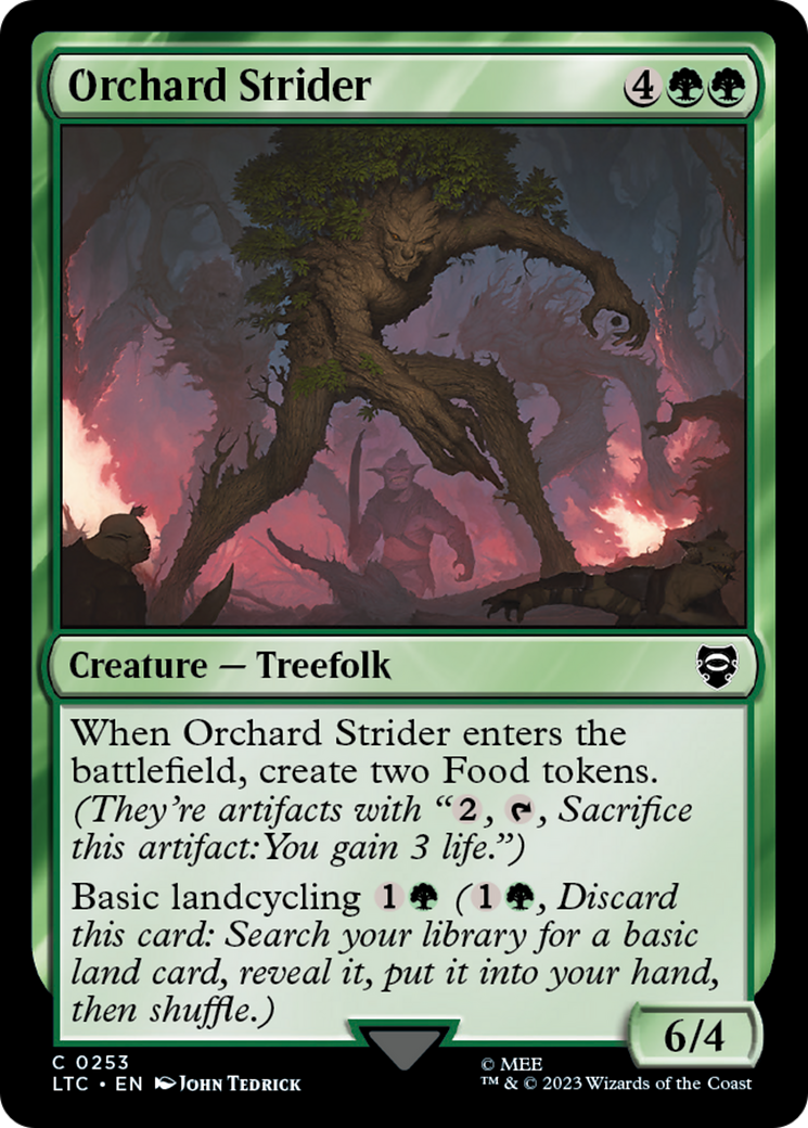 Orchard Strider⁣ - Commander: The Lord of the Rings: Tales of Middle-earth⁣ (Common)⁣ [253]
