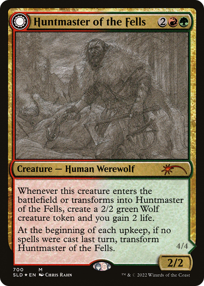 Huntmaster of the Fells (Sketch Showcase) (SLD-700) - Secret Lair Drop