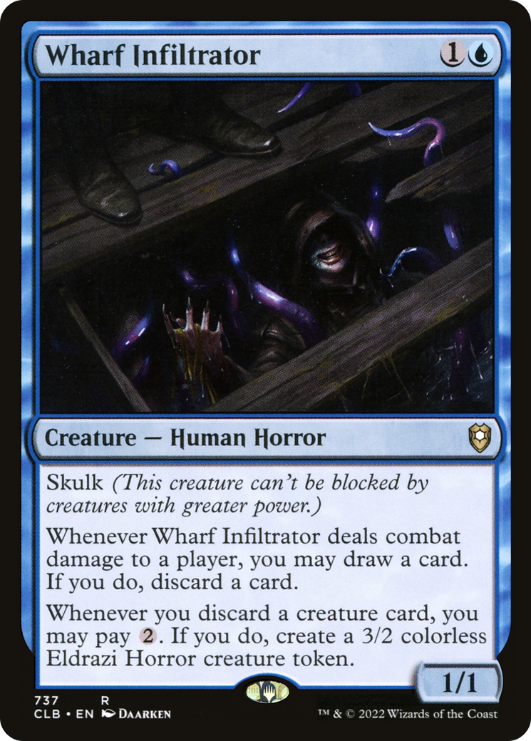 Wharf Infiltrator⁣ - Commander Legends: Battle for Baldur's Gate: Extras⁣ (Rare)⁣ [737]