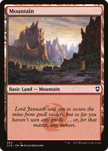 Mountain (V.2)⁣ - Commander Legends: Battle for Baldur's Gate: Extras⁣ (Land)⁣ [464]