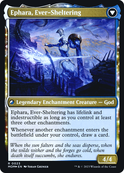 Invasion of Theros (PRE-023) - March of the Machine Promos: (enchantment) Foil