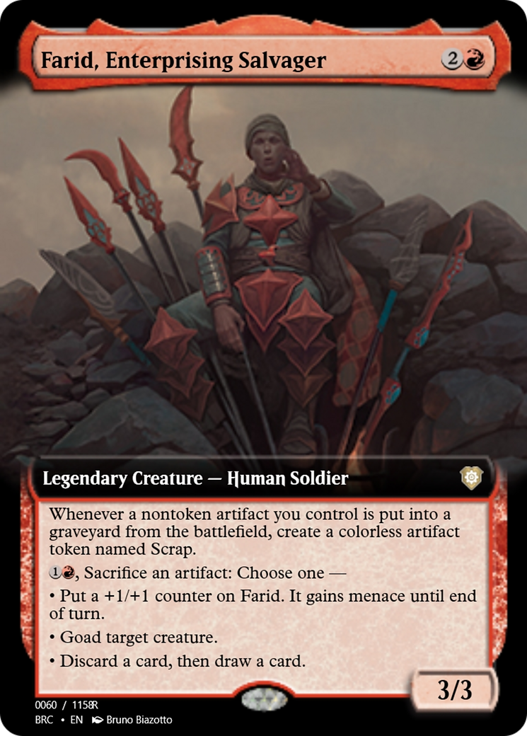 Farid, Enterprising Salvager (PRM-105728) - Magic Online Promos
