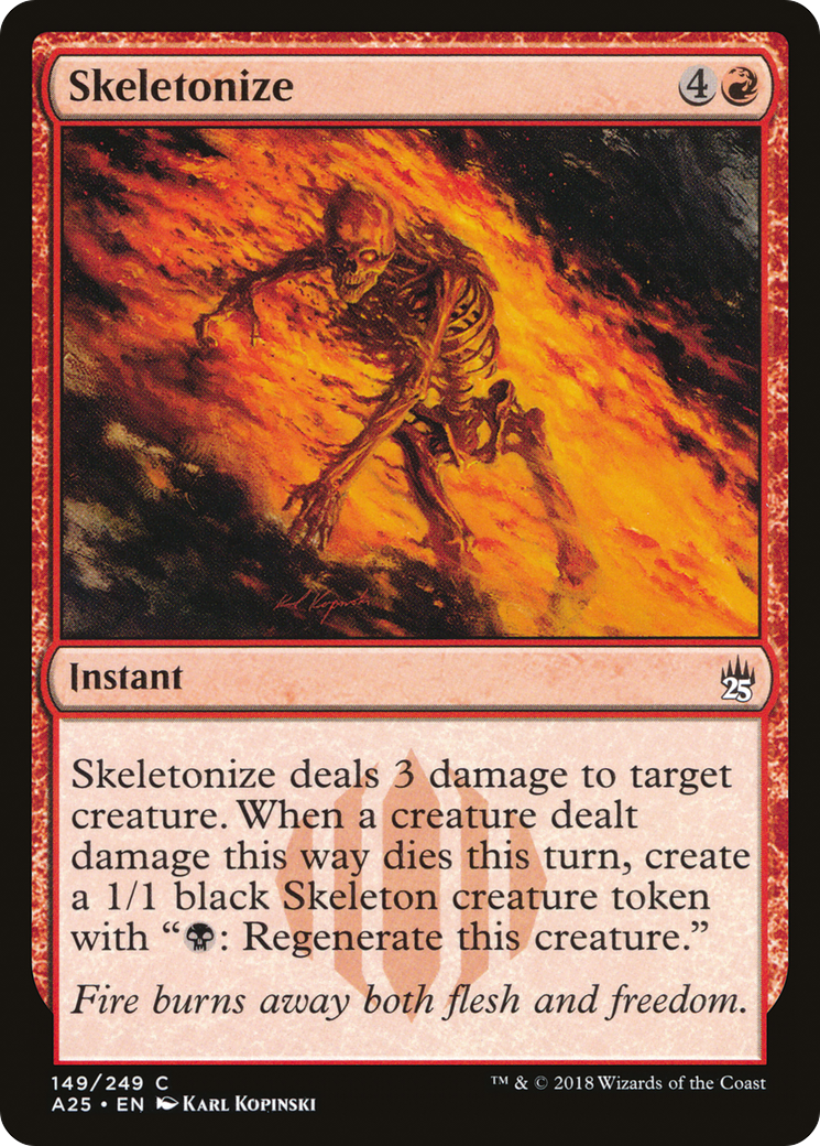 Skeletonize (A25-149) - Masters 25