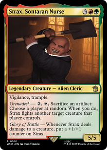 Strax, Sontaran Nurse⁣ - Universes Beyond: Doctor Who⁣ (Rare)⁣ [160]