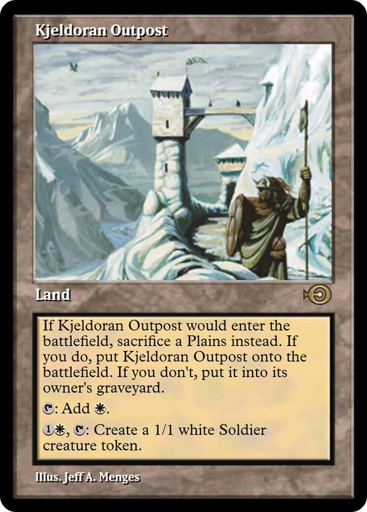 Kjeldoran Outpost (PRM-23952) - Magic Online Promos Foil