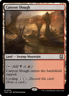 Canyon Slough⁣ - Commander: Modern Horizons 3⁣ (Rare)⁣ [325]