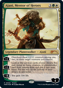Ajani, Mentor of Heroes (UMP-2024-3) - Media and Collaboration Promos Foil