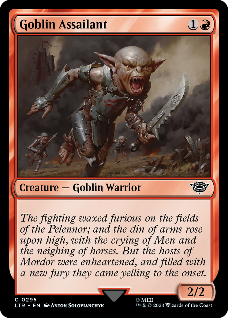 Goblin Assailant⁣ - The Lord of the Rings: Tales of Middle-earth: Extras⁣ (Common)⁣ [295]