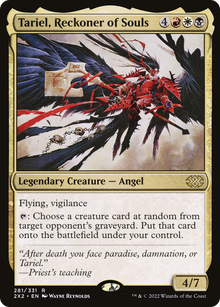 Tariel, Reckoner of Souls⁣ - Double Masters 2022⁣ (Rare)⁣ [281]