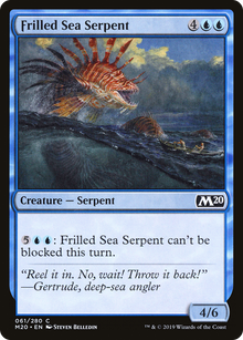 Frilled Sea Serpent⁣ - Core 2020⁣ (Common)⁣ [61]
