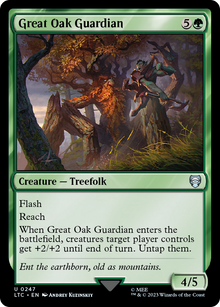 Great Oak Guardian⁣ - Commander: The Lord of the Rings: Tales of Middle-earth⁣ (Uncommon)⁣ [247]