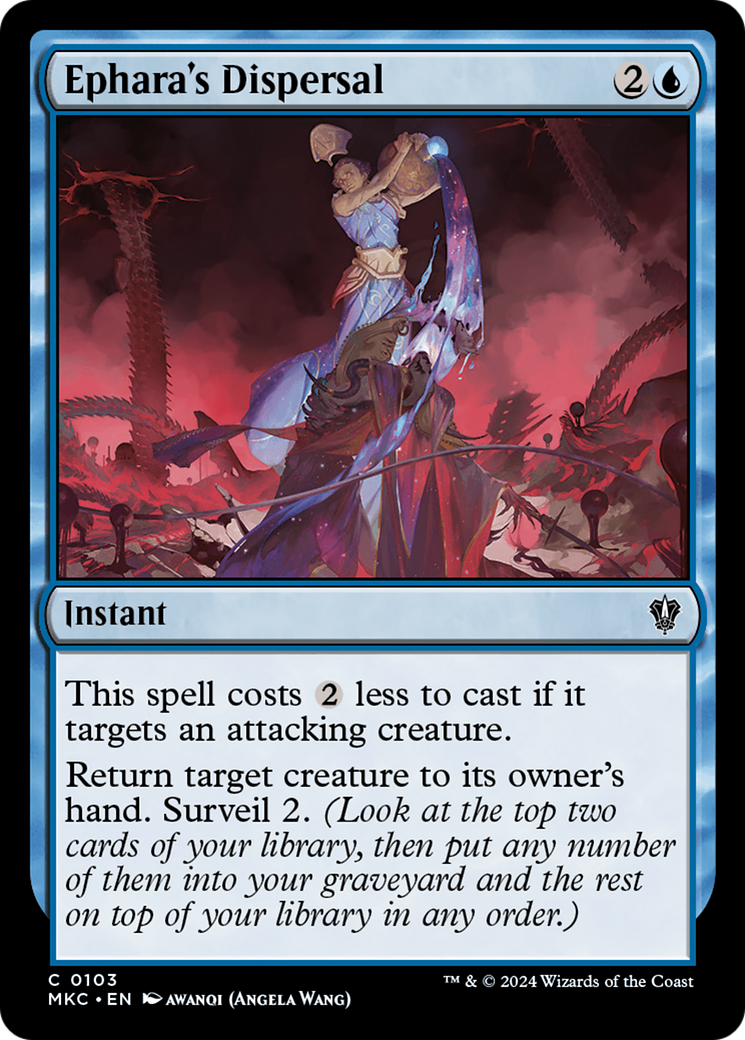 Ephara's Dispersal⁣ - Commander: Murders at Karlov Manor⁣ (Common)⁣ [103]