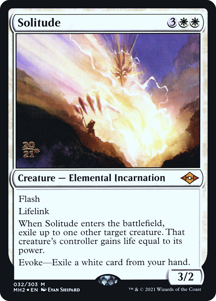 Solitude (PRE-32S) - Modern Horizons 2 Promos Foil