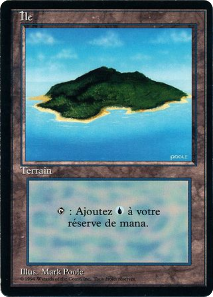 Island (B) (FBB-296) - Foreign Black Border