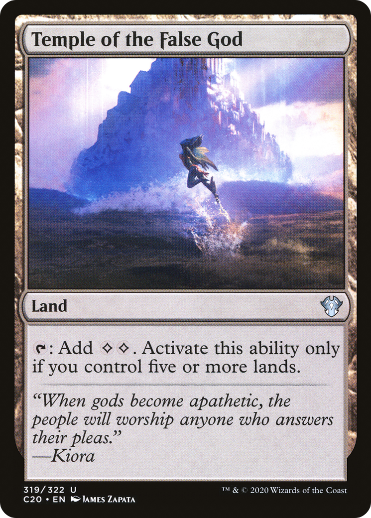 Temple of the False God (C20-319) - Commander 2020