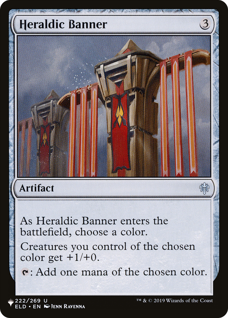 Heraldic Banner (LIST-222/269) - The List