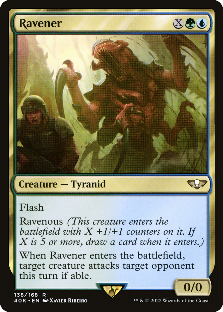 Ravener⁣ - Universes Beyond: Warhammer 40,000⁣ (Rare)⁣ [138]