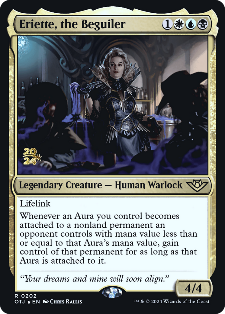 Eriette, the Beguiler (PRE-202S) - Outlaws of Thunder Junction Promos Foil
