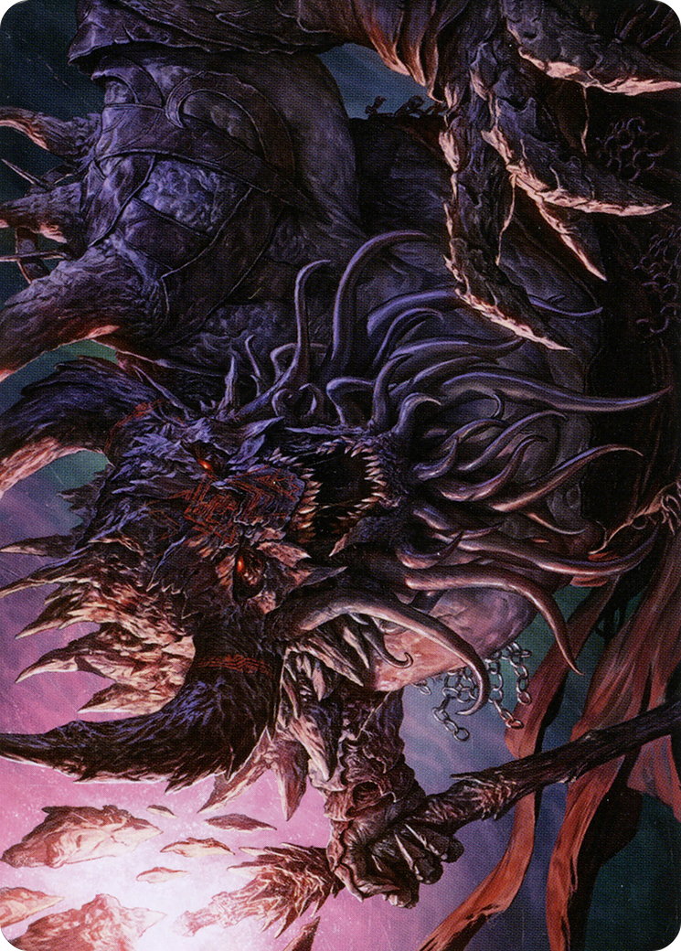 Dream Devourer // Dream Devourer (AKHM-023) - Kaldheim Art Series (Borderless) Foil