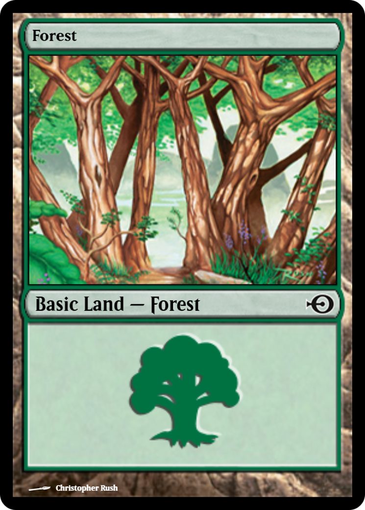 Forest (PRM-259) - Magic Online Promos Foil