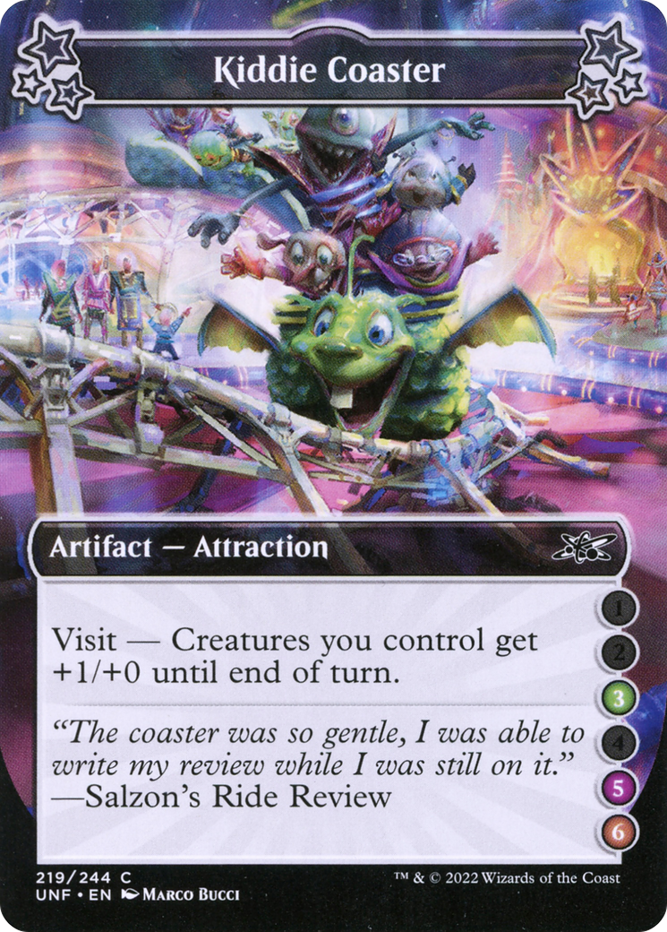 Kiddie Coaster (3-5-6) (UNF-219E) - Unfinity Foil