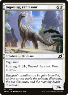 Imposing Vantasaur (IKO-017) - Ikoria: Lair of Behemoths Foil