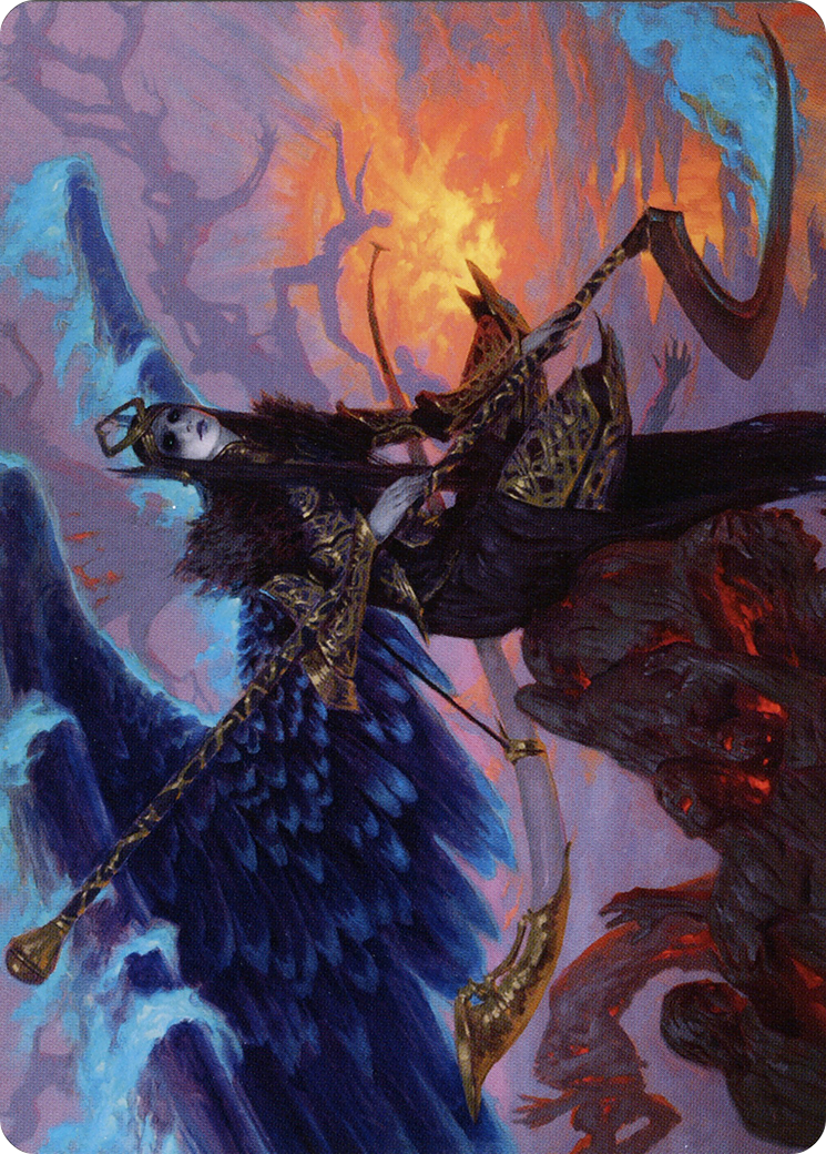 Eradicator Valkyrie // Eradicator Valkyrie (AKHM-025) - Kaldheim Art Series (Borderless)