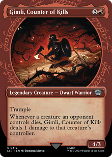 Gimli, Counter of Kills⁣ - The Lord of the Rings: Tales of Middle-earth: Extras⁣ (Uncommon)⁣ [312]