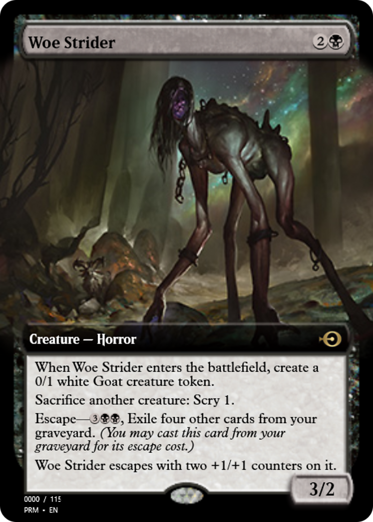 Woe Strider (PRM-79925) - Magic Online Promos Foil